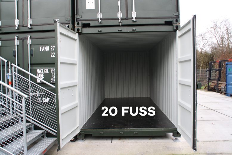 20Fuss Container mieten Hinske Vreden einlagern/ Stellplatz mieten/ Möbel einlagern
